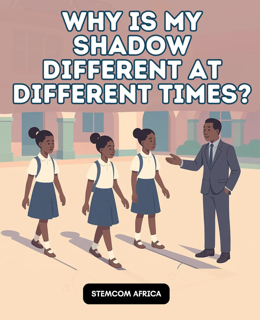Why Is My Shadow Different at Different Times?