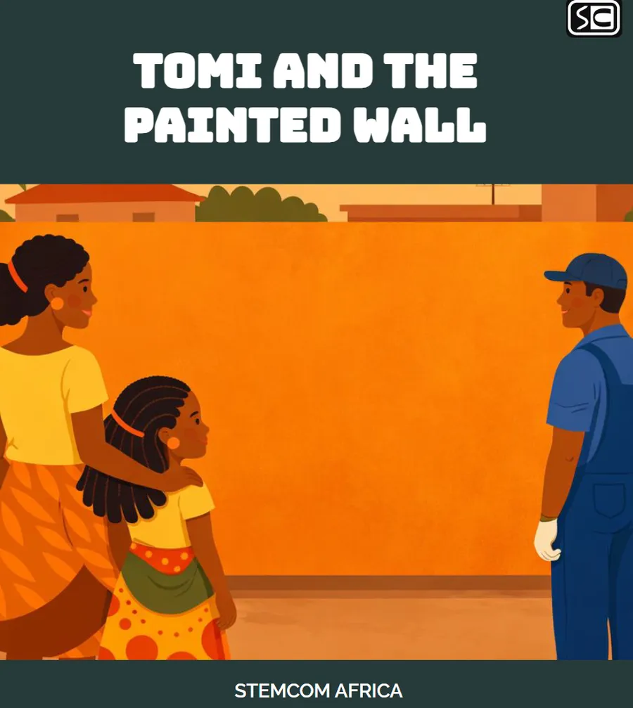Tomi and the Painted Wall