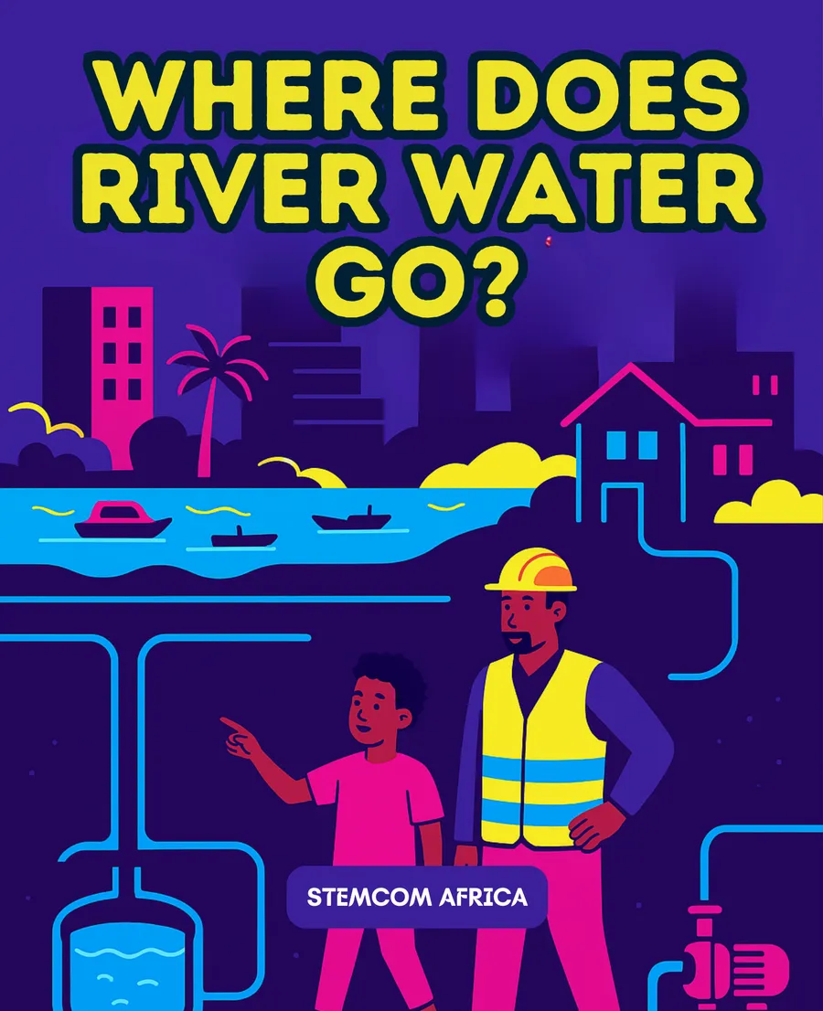 Where Does River Water Go?